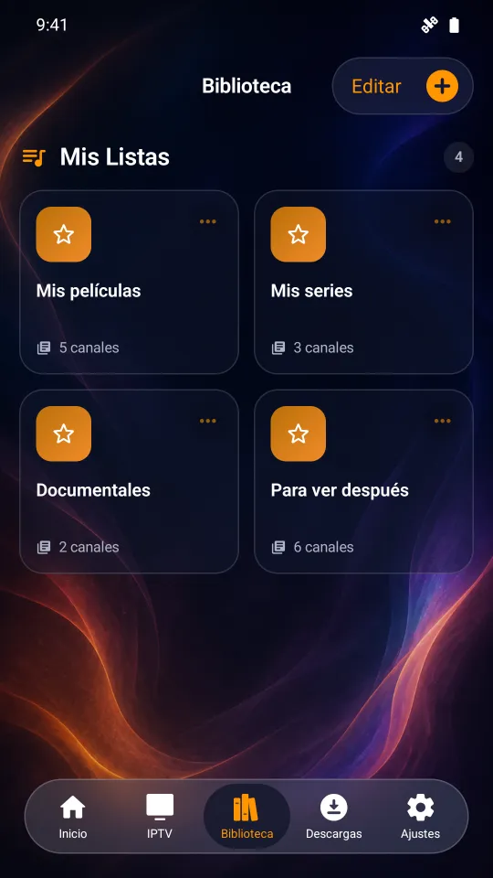 Bamboo Player Android — Biblioteca